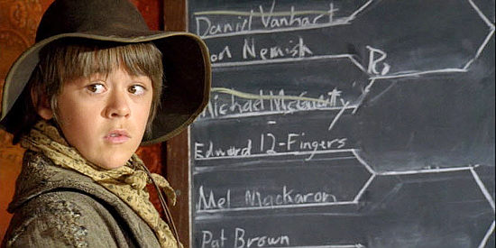 Ben Petry as Silver, young friend of Doc West in Triggerman (2009)
