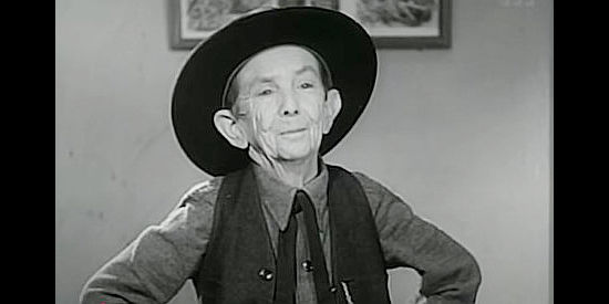 Billy Platt as Jim 'Tex' Preston, Nancy's uncle, convinced Pop Lawson is rustling his cattle in The Terror of Tiny Town (1938)