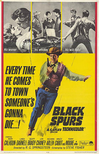 Black Spurs (1965) poster