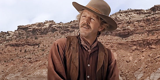 Brandon Carroll as Quint Mapes, leader of the posse in Ride in the Whirlwind (1965)