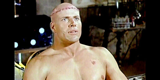 Cal Bolder, formerly Hank Tracy, is reborn as Igor following a brain transplant in Jesse James Meets Frankenstein's Daughter (1966)
