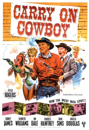 Carry on Cowboy (1966) poster