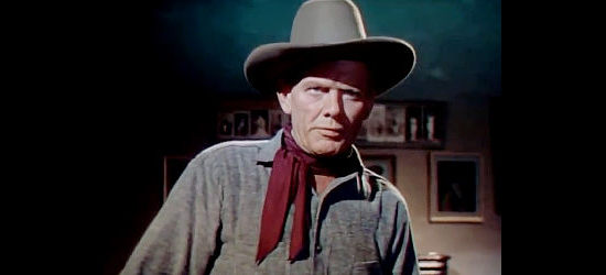 Charles Bickford as Sam Pierce, the cattle man who falls for Pearl Chavez in Duel in the Sun (1946)