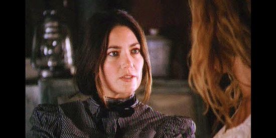 Cheryl Lawson as Kate, owner of the ranch where Luke takes refuge in Reckoning (2002)