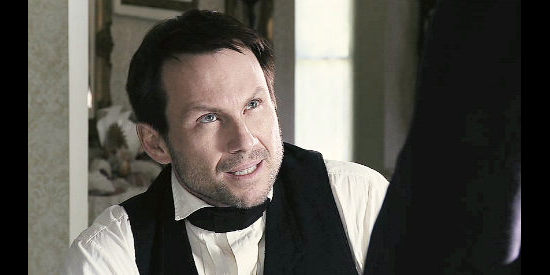 Christian Slater as Kentucky Gov. Bromfield, looking for an end to the bloodshed between the Hatfields and McCoys in Hatfields and McCoys, Bad Blood (2012)
