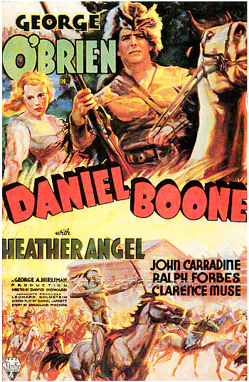 Daniel Boone (1936) poster