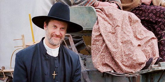 Daniel Libman as the Rev. Hudson, Emily's dad, in September Dawn (2006)