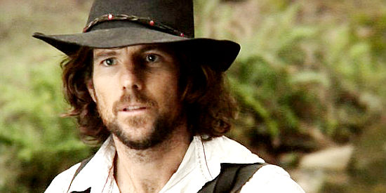 David A. Lockhart as Mortimer, looking for Brother Wolf and the biggest bounty available in The Dead and the Damned (2011)