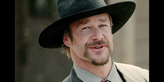 David Shackleford as A.J. Foster, the former partner who tries to lure Deerfield back into the outlaw ways in The Trail to Hope Rose (2004)