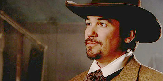 Dean Cain as Shea McCall, who wins a turkey shoot, then half a ranch in The Gambler, the Girl and the Gunslinger (2009)