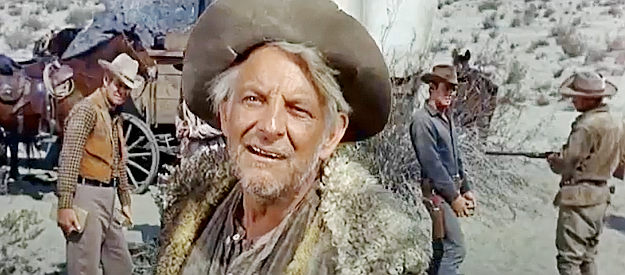 Denver Pyle as Hunter, a scoundrel who causes problems for Martin and his colleagues in Incident at Phantom Hill (1966)