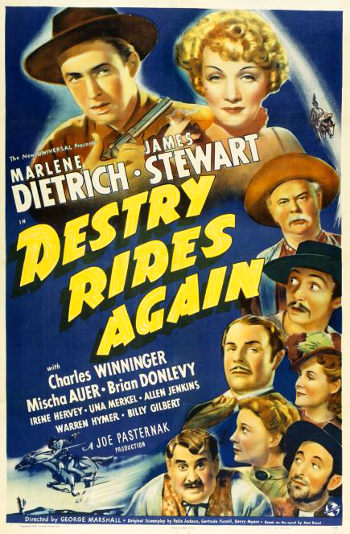 Destry Rides Again (1939) poster