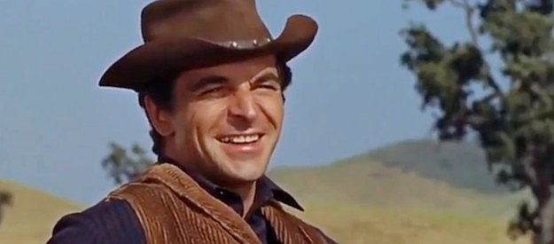 Donnelly Rhodes as Joe Slade, first sheriff, then foreman for Grant Evers in Gunfight in Abilene (1967)