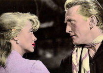 Dorothy Malone as Belle with Kirk Douglas as Bendan O'Malley in The Last Sunset (1961)