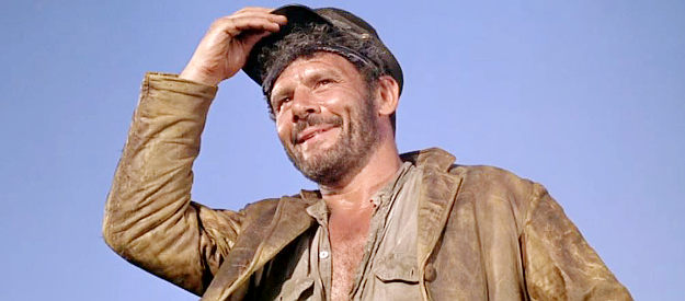 Duane Grey as Gabe, a member of Vince Hackett's gang in Charro! (1969)