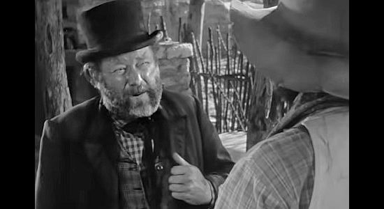 Edgar Buchanan as Bogardous, a 'judge' especially interested in the proceeds from fines in Arizona (1940)