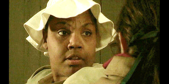 Ellana Barksdale as Aunt Jewel, the servant who helped raise Catherine Curry in Come Hell or High Water (2008)