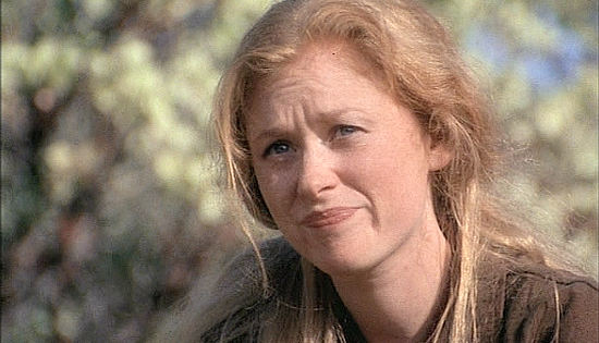 Fay Masterson as Clara Jager, newly widowed thanks to the range war in Johnson County War (2004)