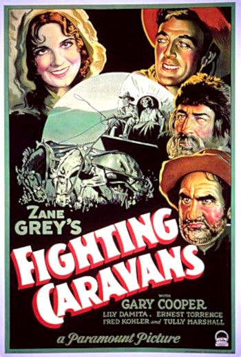 Fighting Caravans (1931) poster