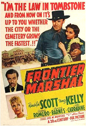 Frontier Marshal (1939) poster