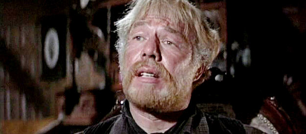 George Kennedy as notorious aging outlaw McKay, talking about a son he hasn't seen in five years in The Good Guys and the Bad Guys (1969)