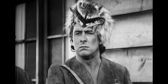 George O'Brien as Daniel Boone, ready to lead settlers to a rich valley he's found in Daniel Boone (1936)