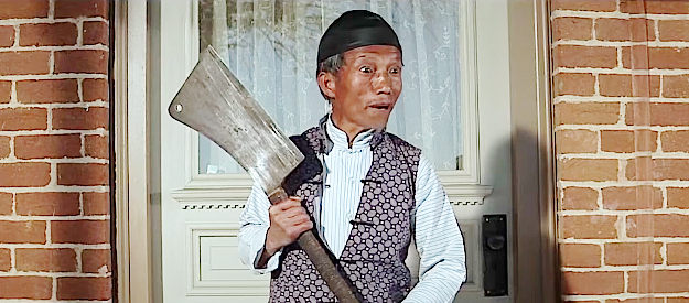 H.W. Gim as Ching, reacting badly to the news that he's being replaced as McLintock's cook in McLintock! (1963)