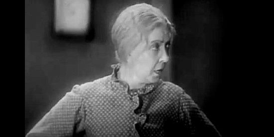 Helen Ware as Mrs. Taylor, trying to explain the need for harsh discipline to Molly Stark Wood in The Virginian (1929)
