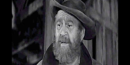 Howard da SIlva as the Prospector, recalling the wife's shocking testimony at Juan Carrasco's trial in The Outrage (1964)