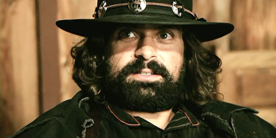 Jack Zullo as Cactus Jack, the scoundrel who agrees to lead the Conways through Indian territory in Cowboys and Indians (2011)