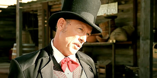 James McCarthy as Prescott Seavers, the man who wants to start an Indian war in Cowboys and Indians (2011)