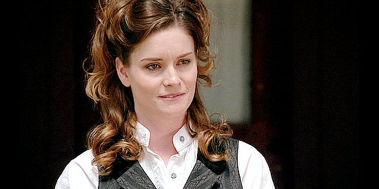 Jamie Anne Allman as Olivia Thibodeaux, the woman who helps Biggs cope with three 'crazy' women in Prairie Fever (2008)