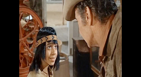 Jean-Michel Michenaud as Akii, Chaddock's half-breed son in Buckskin (1968)