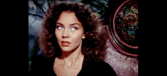 Jennifer Jones as Pearl Chavez, talking about the difference between the McCanles brothers in Duel in the Sun (1946)
