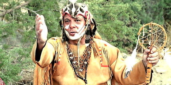 Jimmy James Jr. as Chief White Elk, leader of the Black Claw tribe in Cowboys and Indians (2011)