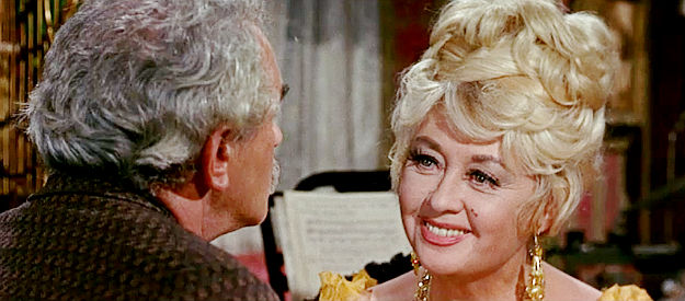 Joan Blondell as Lavinia, a whore offering some comfort to the shoemaker in Waterhole #3 (1967)