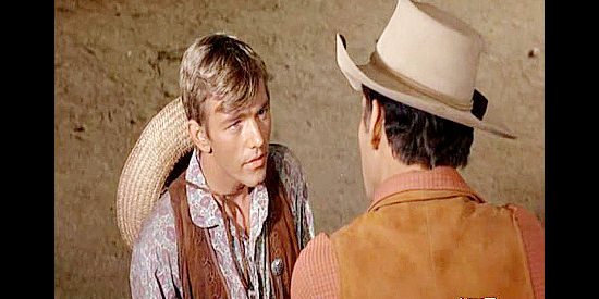 Jody Daniels as Tommy, one of the Santuary residents who look up to Blaine Madden in The Gun Hawk (1963)