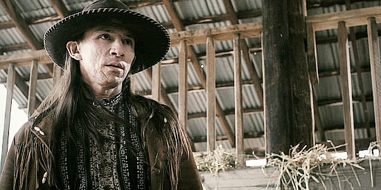 John A. Lorenz as Paco, one of Rutherford's men in Heathens and Thieves (2012)