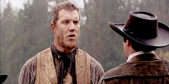 John DeSantis as Mule, one of the hands on the Thundering Ranch in The Gambler, the Girl and the Gunslinger (2009)