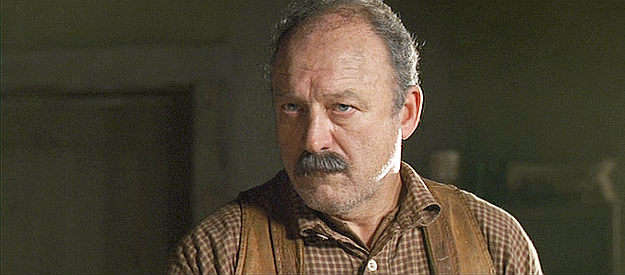 John Doman as Jim Boone, the outlaw leader who recruits Red Pierre to replace a lost son in Shoot First and Pray You Live (2010)