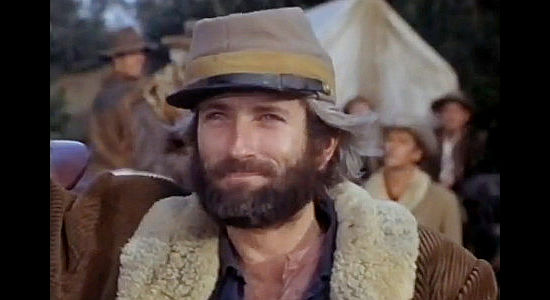 John Drew Barrymore as Stacy Daggart, one of Jud Barker Rebel raiders in This Savage Land (1969)