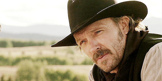 John Pyper-Ferguson as Frank McMurphy, the outlaw leader Hannah wants to bring to justice in Hannah's Law (2012)