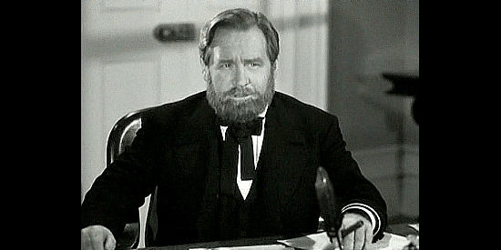 Joseph Crehan as President Grant, hearing George Armstrong Custer's demands in They Died with Their Boots On (1941)