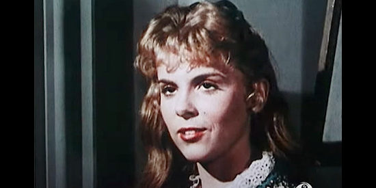 Joyce Redd as Secora, the girl who believes no man will want her as a bride in Ballad of a Gunfighter (1964)