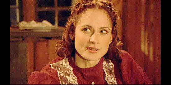 Katie A. Keane as Rachel Lowry, Rebekah's sister, who became a saloon girl during the war in Hell to Pay (2006)