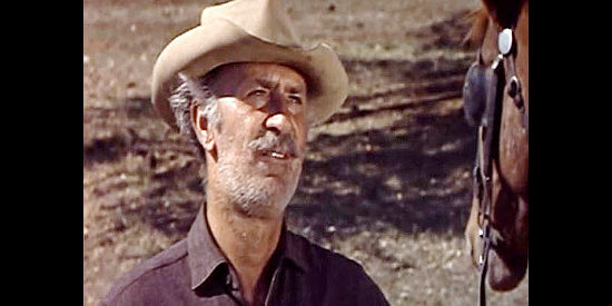 Keenan Wynn as Ross Sawyer, a man determined to free his wounded son Reese from the grip of Sheriff Horne in Stage to Thunder Rock (1964)
