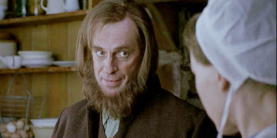 Keith Carradine as Noah Weaver, offering to take his brother's place as Rebecca's husband in The Outsider (2002)