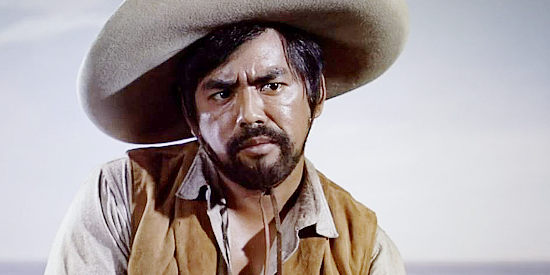 Larry Duncan as Chico Modesto, the man who breaks prison with Rio and becomes his friend in One-Eyed Jacks (1963)