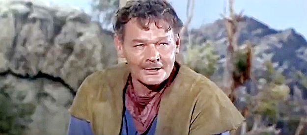 Leo Gordon as Hank Pleasant, a convicted killer bound for Huntsville Prison in Hostile Guns (1967)