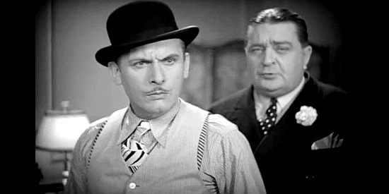 Lew Cody as producer Sam Lehman and his partner Mack (Robert Greig) in The Tenderfoot (1932)